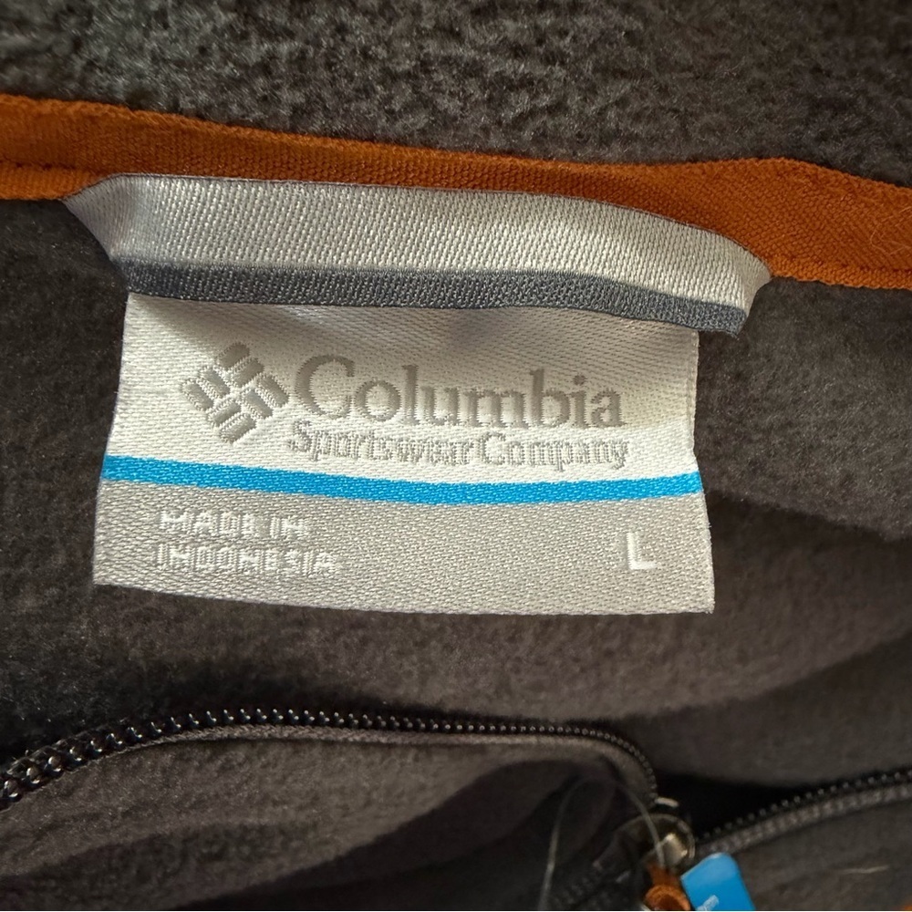 Columbia Men’s  Fleece Front Zip Jacket - Picture 5 of 8